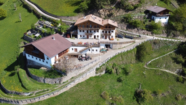 Ein Vogel sieht alles Der Oberegghof von oben